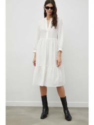 φόρεμα drykorn sorcha χρώμα: άσπρο κύριο υλικό: 84% βαμβάκι, 16% βισκόζη
φόδρα: 100% βαμβάκι