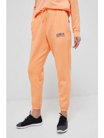 παντελόνι φόρμας under armour χρώμα πορτοκαλί 65%