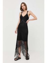 φόρεμα twinset χρώμα: μαύρο κύριο υλικό: 95% βισκόζη, 5% σπαντέξ
υλικό 2: 100% βισκόζη
υλικό 3: 100%