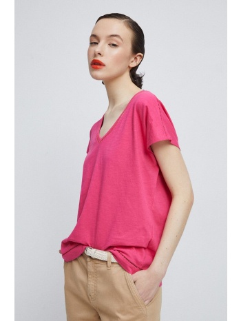 βαμβακερό μπλουζάκι medicine χρώμα ροζ 100% βαμβάκι