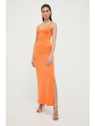 φόρεμα guess χρώμα: πορτοκαλί 92% πολυεστέρας, 8% σπαντέξ