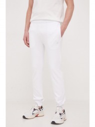 βαμβακερό παντελόνι save the duck χρώμα: άσπρο 100% βαμβάκι