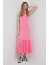 φόρεμα deha χρώμα: ροζ υλικό 1: 96% βαμβάκι, 4% σπαντέξ
υλικό 2: 100% βισκόζη