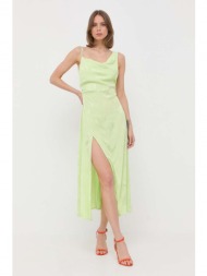 φόρεμα for love & lemons ilana χρώμα: πράσινο 100% ρεγιόν