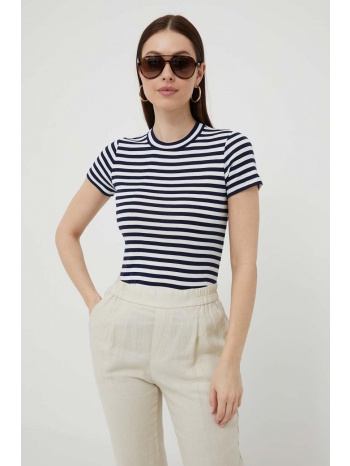 βαμβακερό μπλουζάκι polo ralph lauren χρώμα άσπρο 100%