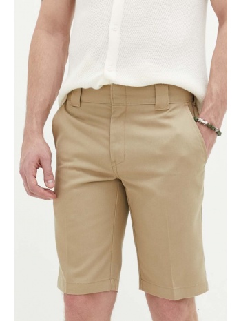 σορτς dickies χρώμα μπεζ κύριο υλικό 65% πολυεστέρας, 35%