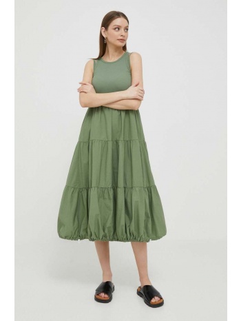 φόρεμα deha χρώμα πράσινο υλικό 1 100% βαμβάκιυλικό 2