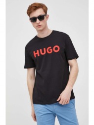 βαμβακερό μπλουζάκι hugo ...