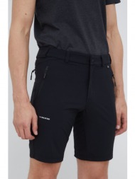 σορτς εξωτερικού χώρου viking expander χρώμα: μαύρο 90% πολυαμίδη, 10% σπαντέξ