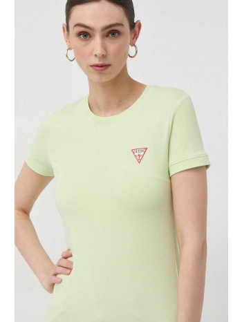 μπλουζάκι guess χρώμα πράσινο