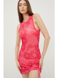 φόρεμα juicy couture χρώμα: ροζ 95% πολυεστέρας, 5% σπαντέξ