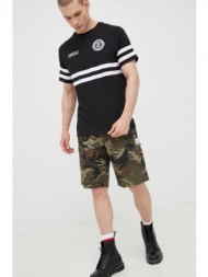 βαμβακερό μπλουζάκι unfair athletics χρώμα: μαύρο 100% βαμβάκι