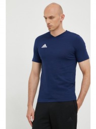 μπλουζάκι adidas performance entrada 22 χρώμα: ναυτικό μπλε 100% βαμβάκι bci
