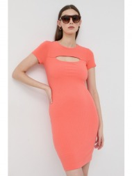 φόρεμα guess χρώμα: ροζ 90% βισκόζη, 10% σπαντέξ
φόδρα: 92% πολυεστέρας, 8% σπαντέξ