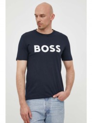 βαμβακερό μπλουζάκι boss boss casual 100% βαμβάκι