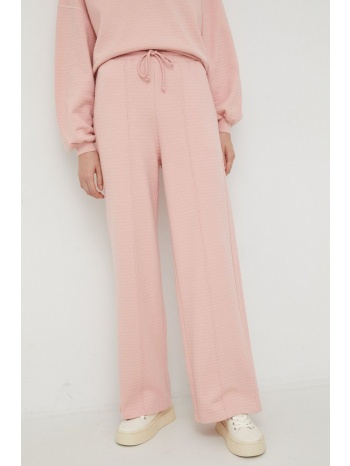 παντελόνι φόρμας american vintage χρώμα ροζ 87% οργανικό
