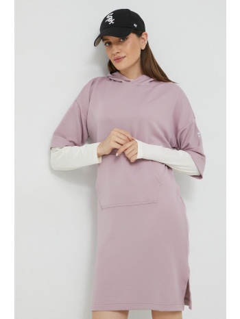 φόρεμα fila χρώμα ροζ, 55% modal, 39% πολυεστέρας, 6%