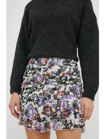 φούστα young poets society alenia χρώμα μοβ 100% βισκόζη