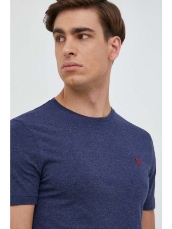 βαμβακερό μπλουζάκι polo ralph lauren χρώμα κόκκινο 100%