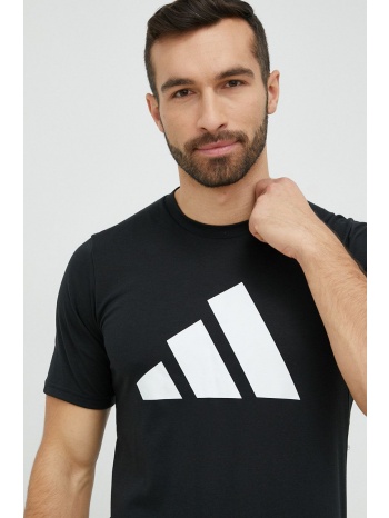 μπλουζάκι προπόνησης adidas performance χρώμα μαύρο 70%