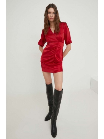 φόρεμα answear lab χρώμα κόκκινο 100% πολυεστέρας