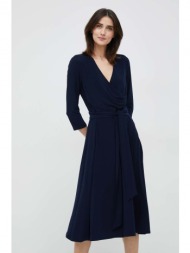 φόρεμα lauren ralph lauren χρώμα: ναυτικό μπλε κύριο υλικό: 95% πολυεστέρας, 5% σπαντέξ
φόδρα: 95% π