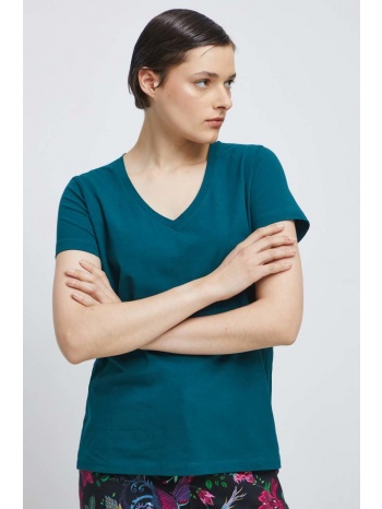 μπλουζάκι medicine χρώμα πράσινο 96% βαμβάκι, 4% σπαντέξ