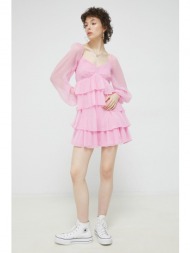 φόρεμα abercrombie & fitch χρώμα: ροζ κύριο υλικό: 100% πολυεστέρας
φόδρα: 100% βισκόζη