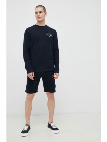 σορτς lounge tommy hilfiger χρώμα ναυτικό μπλε 50%