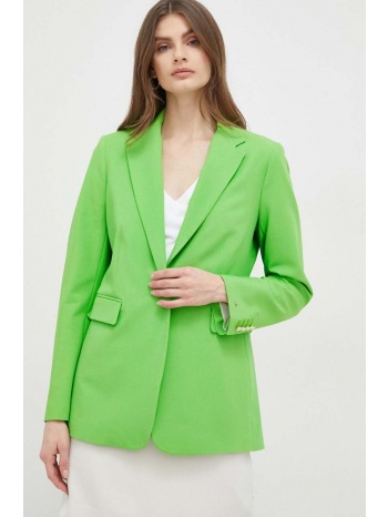 σακάκι tommy hilfiger χρώμα πράσινο κύριο υλικό 92%