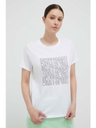 βαμβακερό μπλουζάκι dkny ...