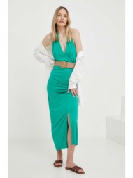 φόρεμα answear lab χρώμα: πράσινο 100% modal