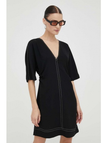 φόρεμα day birger et mikkelsen χρώμα μαύρο κύριο υλικό