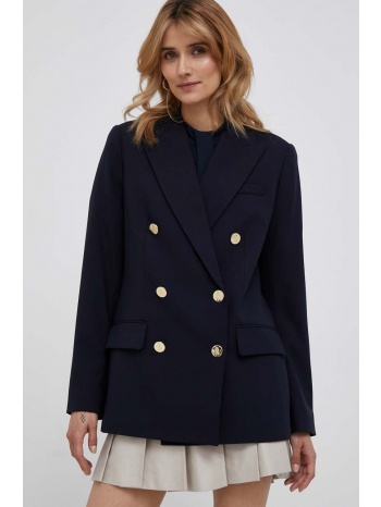 μάλλινο μπουφάν lauren ralph lauren χρώμα ναυτικό μπλε