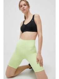 σορτς προπόνησης adidas performance optime χρώμα: πράσινο 76% ανακυκλωμένος πολυεστέρας, 24% σπαντέξ