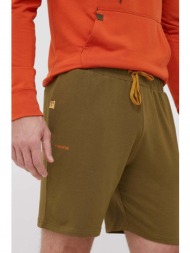 αθλητικά σορτς viking hazen χρώμα: πράσινο 67% βισκόζη μπαμπού, 29% βαμβάκι, 4% σπαντέξ