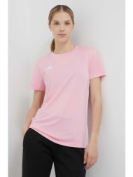 μπλουζάκι προπόνησης adidas performance tabela 23 χρώμα: ροζ 100% ανακυκλωμένος πολυεστέρας
