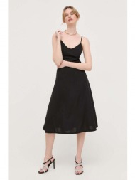φόρεμα morgan χρώμα: μαύρο