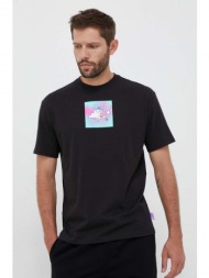 βαμβακερό μπλουζάκι puma x 8enjamin χρώμα: μαύρο 100% βαμβάκι