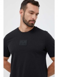 βαμβακερό μπλουζάκι adidas χρώμα: μαύρο 100% βαμβάκι