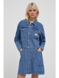 φόρεμα τζιν calvin klein jeans χρώμα: ναυτικό μπλε κύριο υλικό: 100% βαμβάκι
άλλα υλικά: 80% βαμβάκι