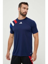 μπλουζάκι προπόνησης adidas performance fortore 23 χρώμα: ναυτικό μπλε 100% ανακυκλωμένος πολυεστέρα