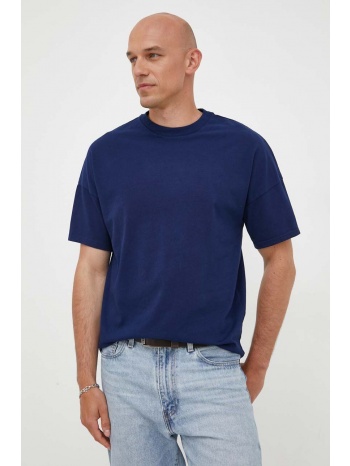 βαμβακερό μπλουζάκι american vintage χρώμα ναυτικό μπλε