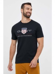 βαμβακερό μπλουζάκι gant ...