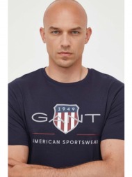 βαμβακερό μπλουζάκι gant ...