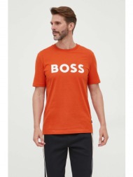 βαμβακερό μπλουζάκι boss χρώμα: πορτοκαλί κύριο υλικό: 100% βαμβάκι
πλέξη λαστιχο: 95% βαμβάκι, 5% σ
