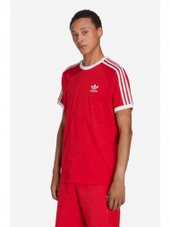 βαμβακερό μπλουζάκι adidas originals χρώμα: κόκκινο 100% βαμβάκι