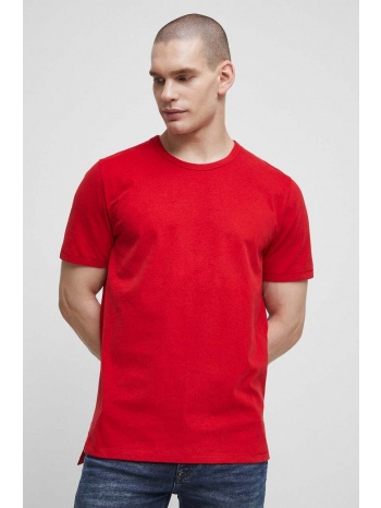 βαμβακερό μπλουζάκι medicine χρώμα κόκκινο 100% βαμβάκι