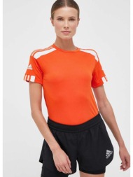 μπλουζάκι προπόνησης adidas performance squadra 21 χρώμα: πορτοκαλί 100% ανακυκλωμένος πολυεστέρας