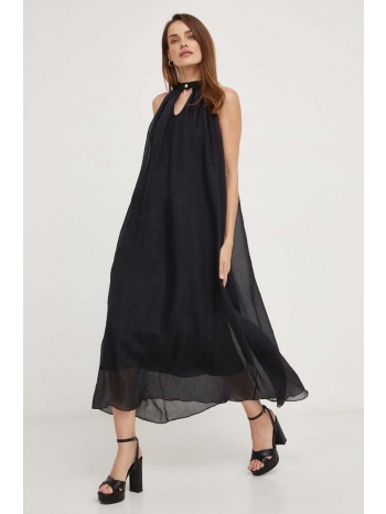 φόρεμα answear lab χρώμα μαύρο 80% lyocell, 20% βισκόζη